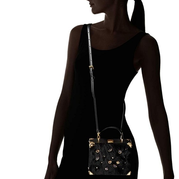 🔥FINAL PRICE🔥NEW SAM EDELMAN PLUSH TRUNK BAG - Picture 4 of 8